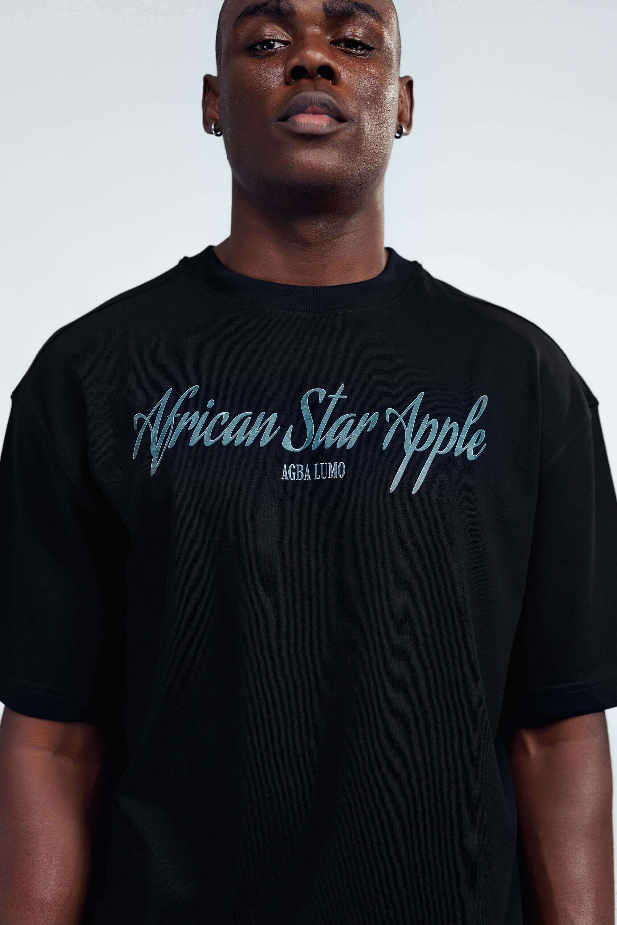 Agbalumo Tee in Black - Uncategorized