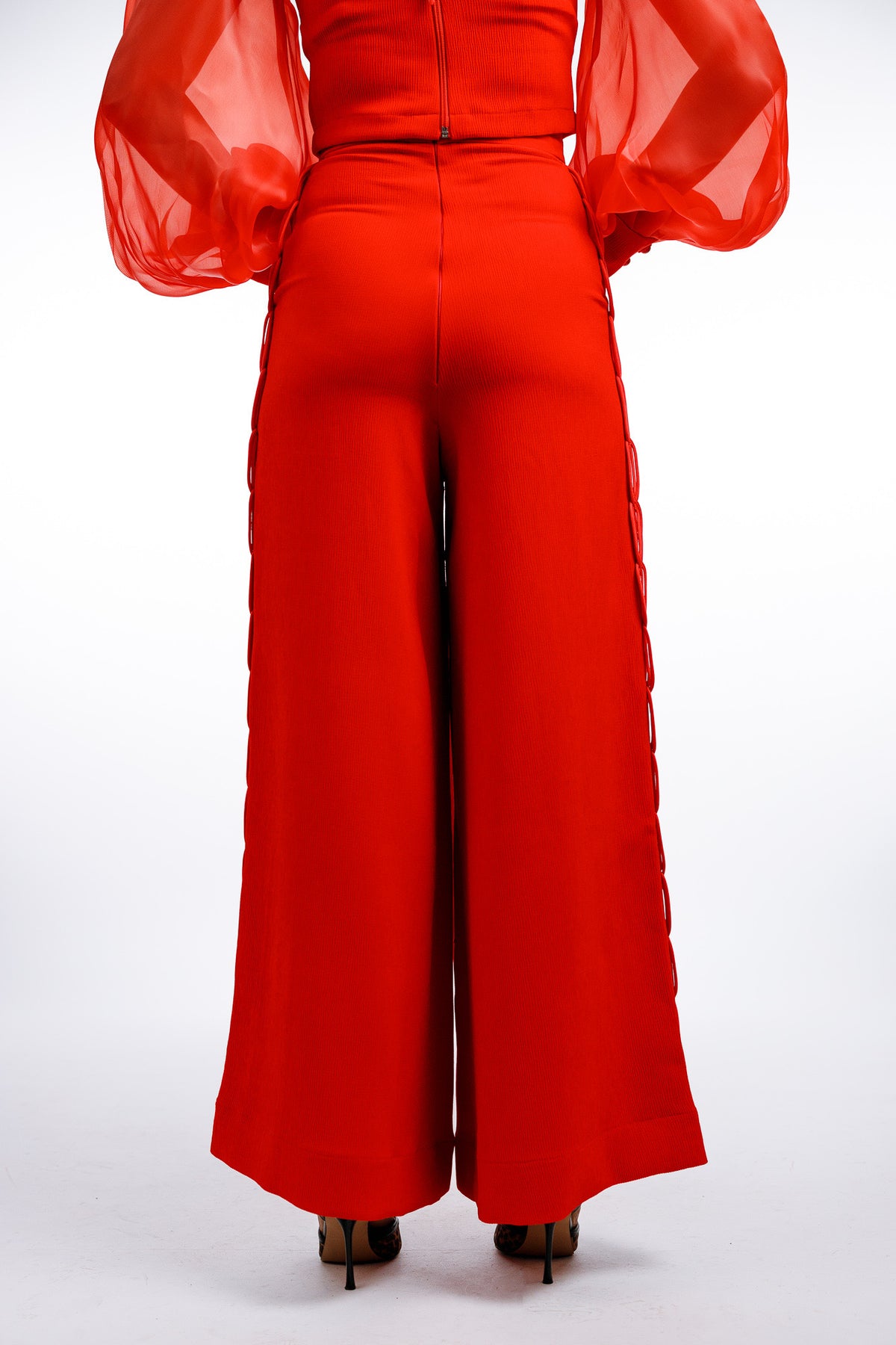 Ara-Set Pant in Red