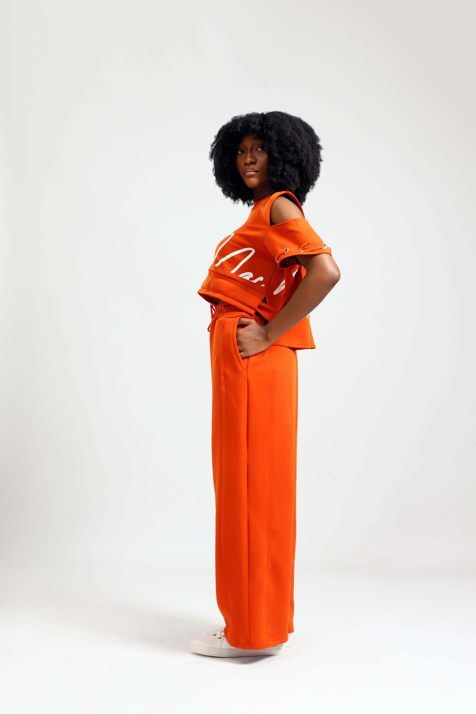 Ore's 2pcs in Orange - Clothing