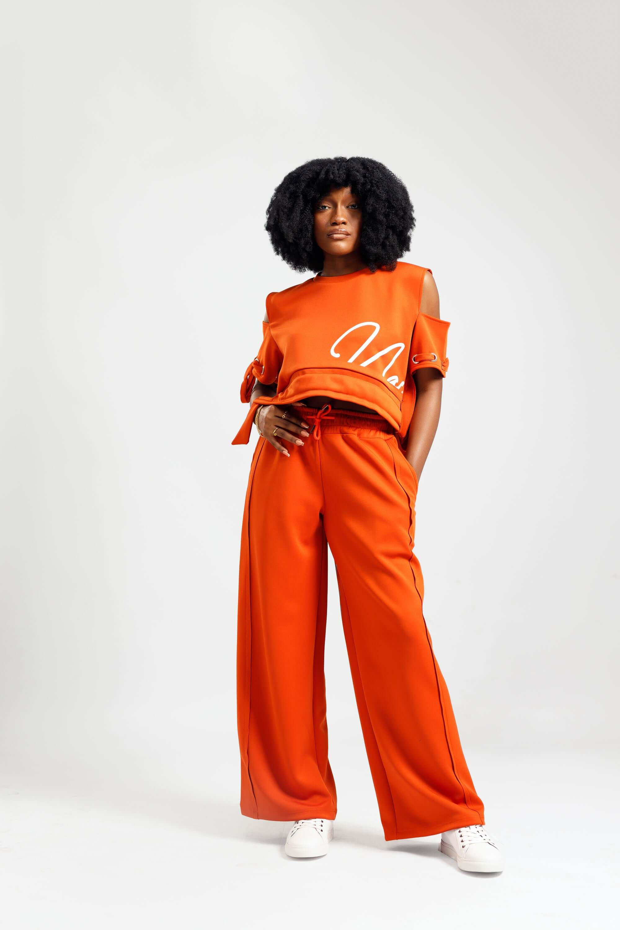 Ore's 2pcs in Orange - Clothing