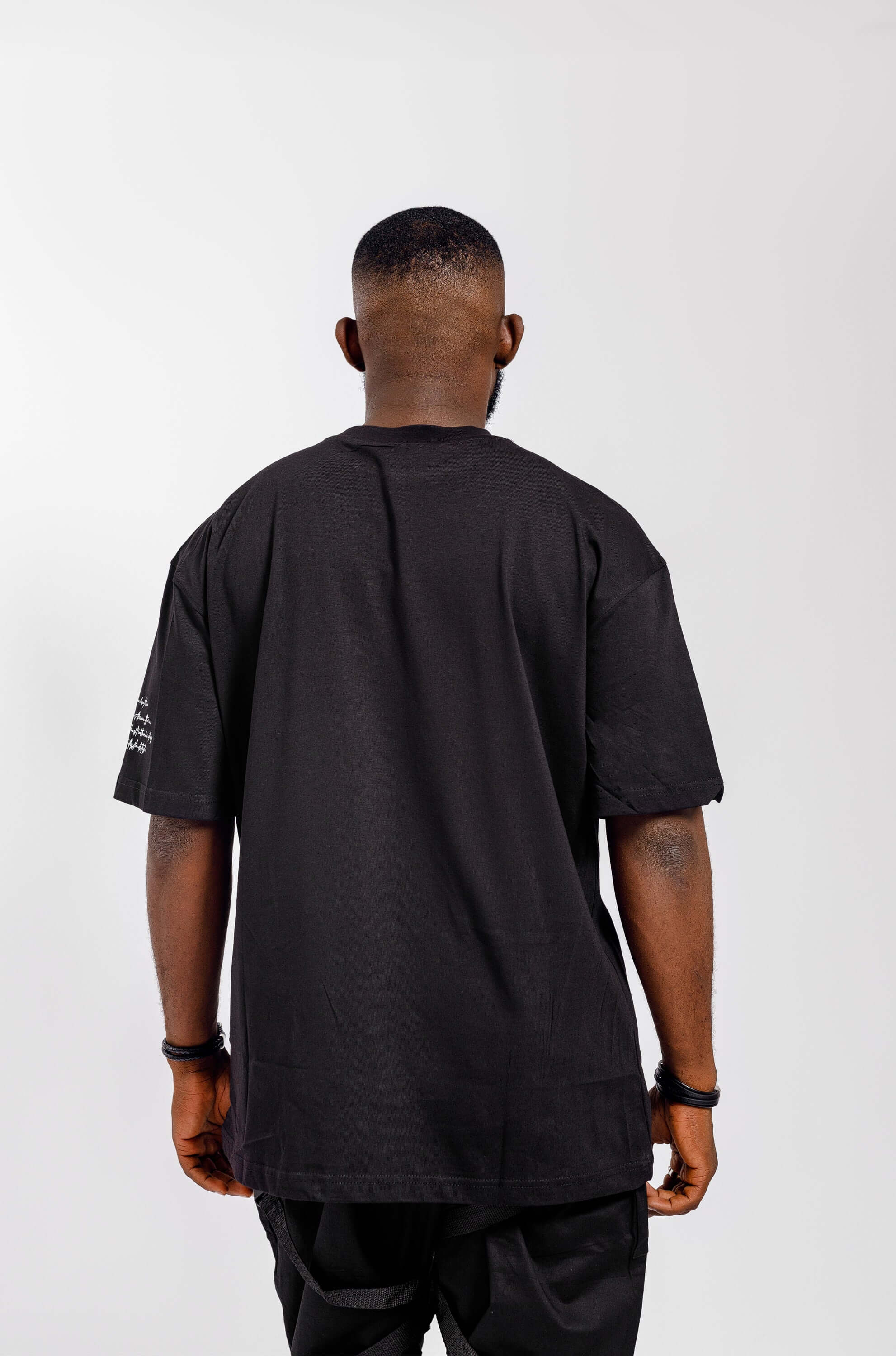 NACK Addict Tee in Black (Oversized) - Uncategorized