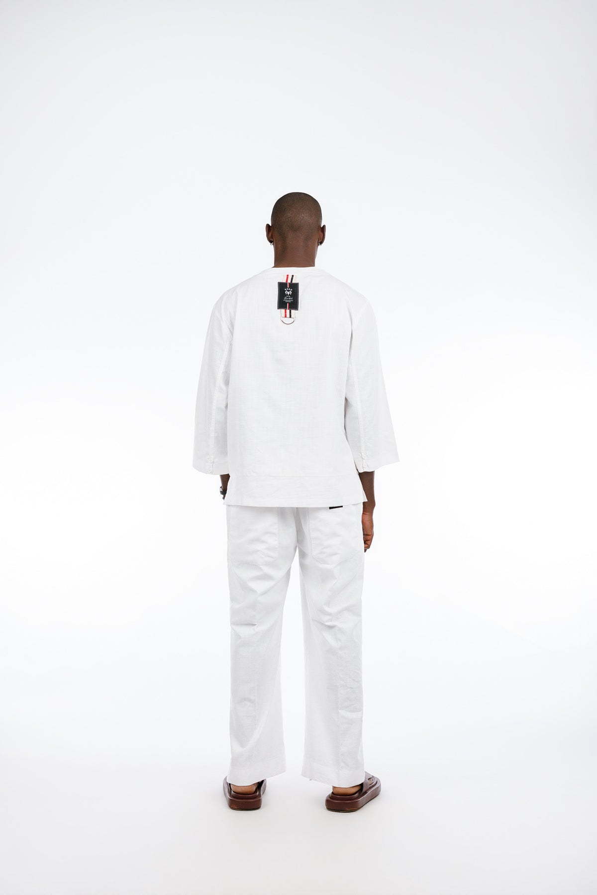 NACKMAN Linen Top 3quarter