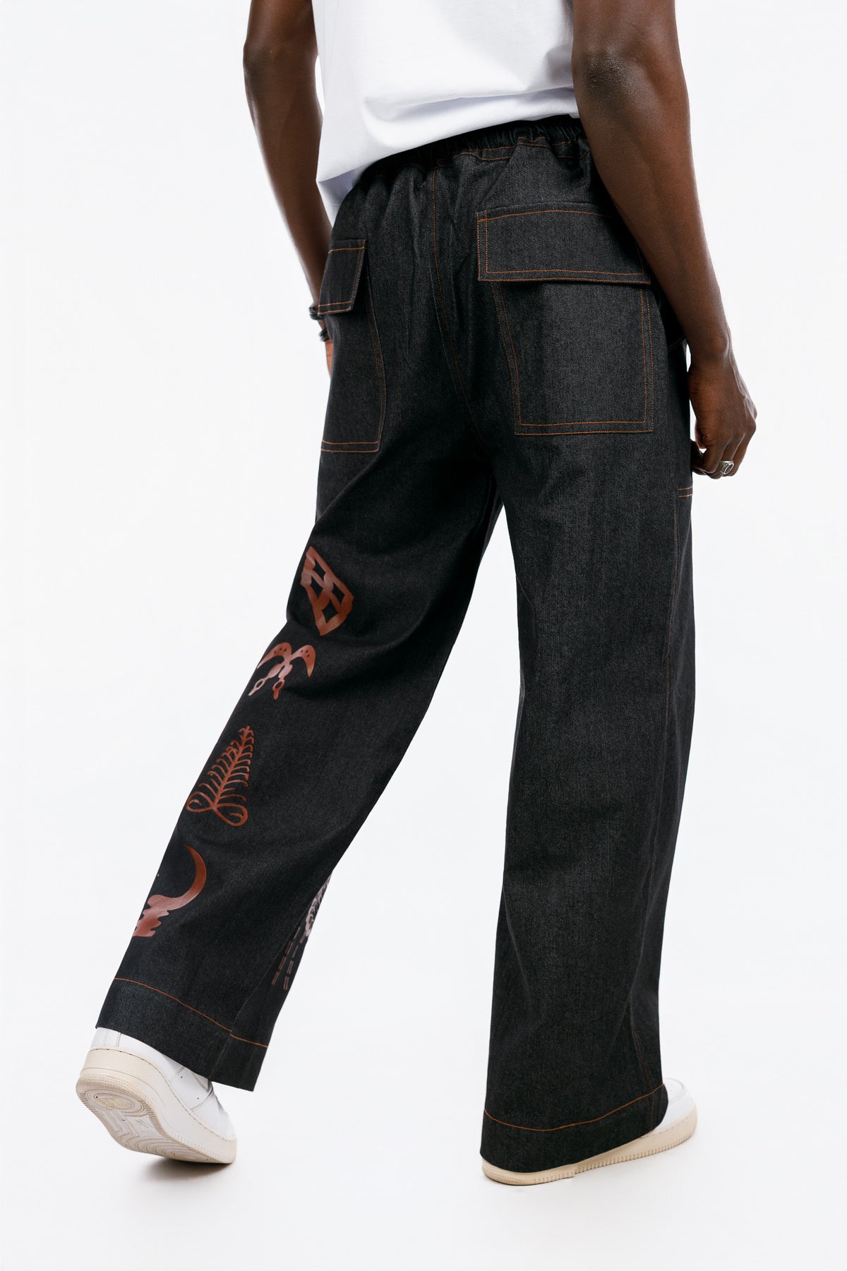Palazart Pant (Ife) in Black