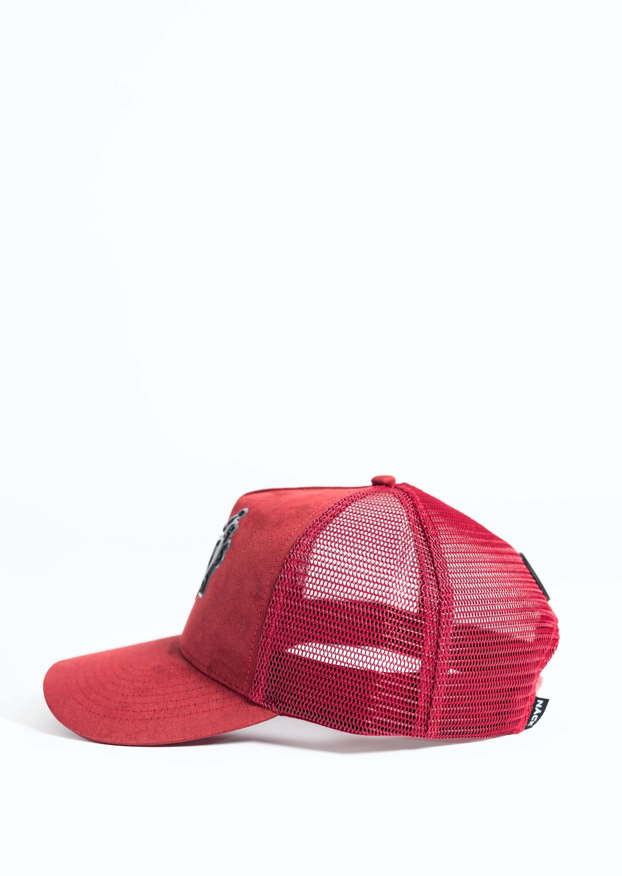 NACK 3D Logo Cap in Wine - Hats