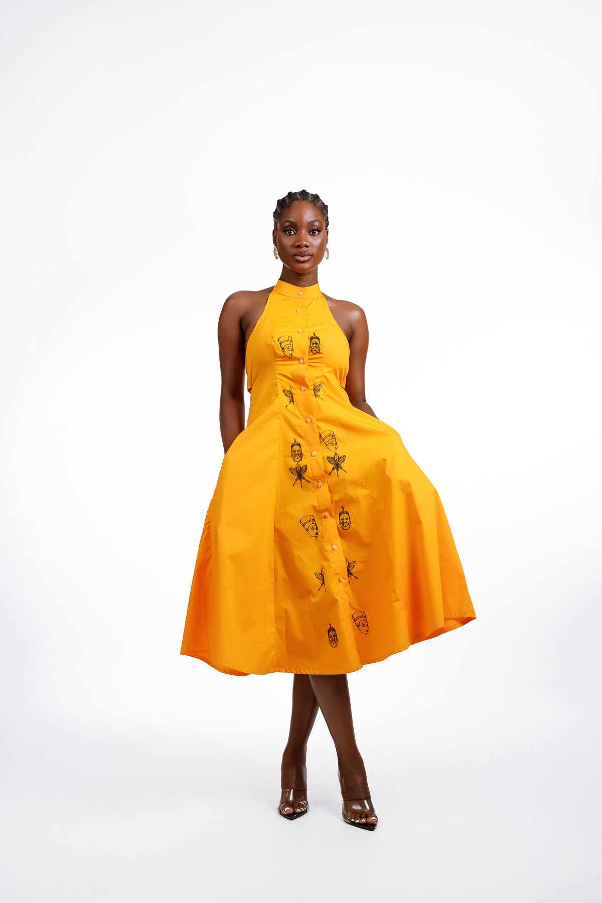 Female Dress (Ife) in Yellow