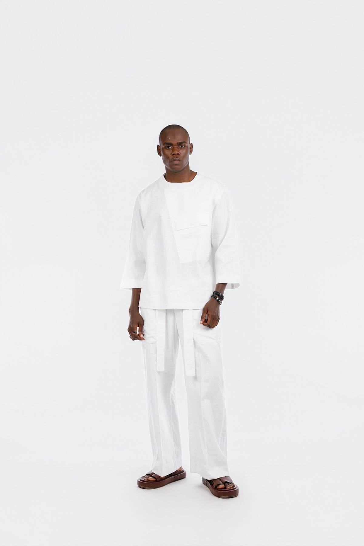 NACKMAN Linen Top 3quarter