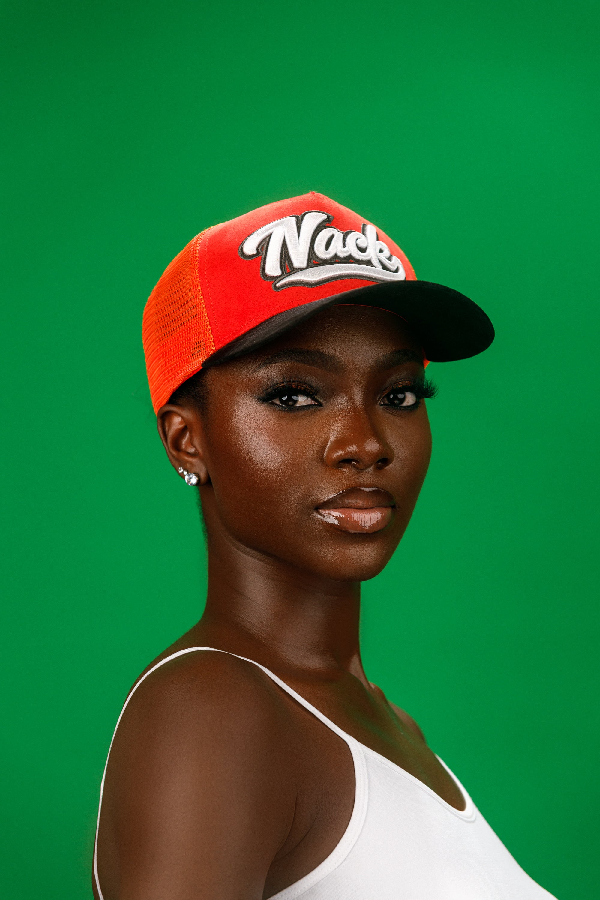 NACK Summer Vibes Cap in Orange