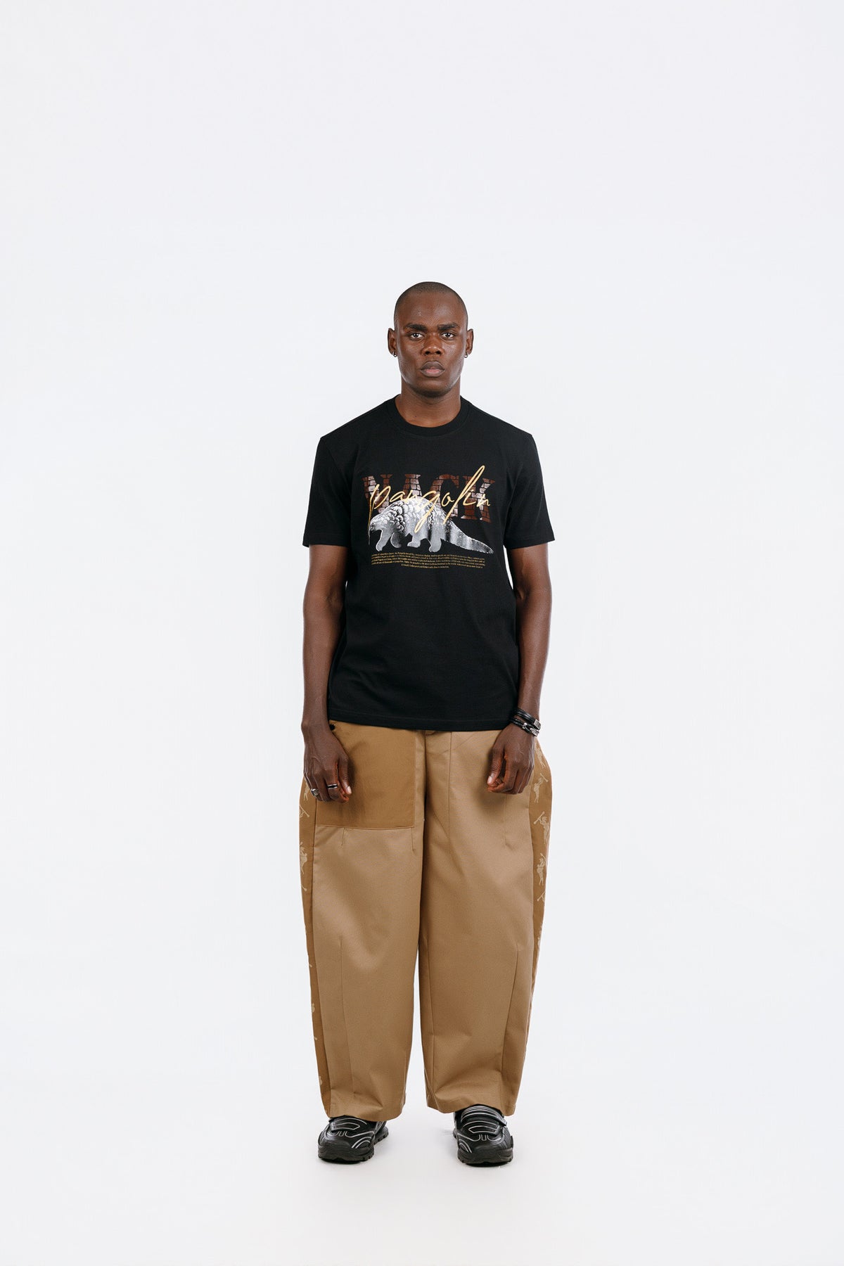 Pangolin Tee in Black