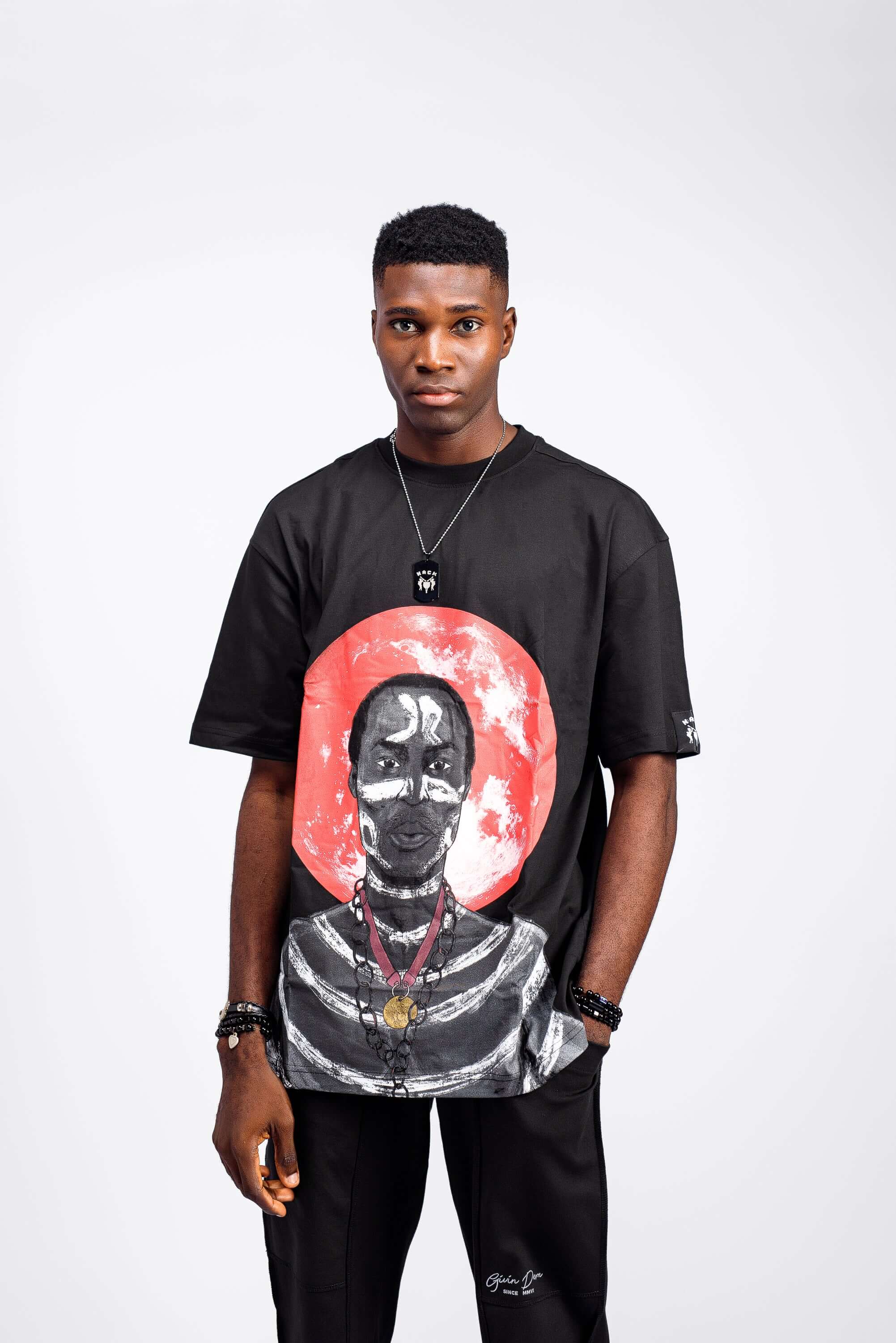 Fela Tee in Black - Shirts & Tops