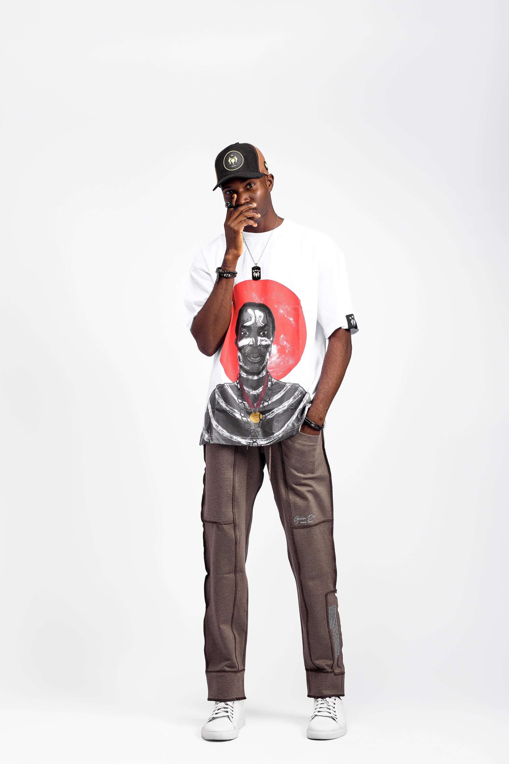 Fela Tee in White - Shirts & Tops