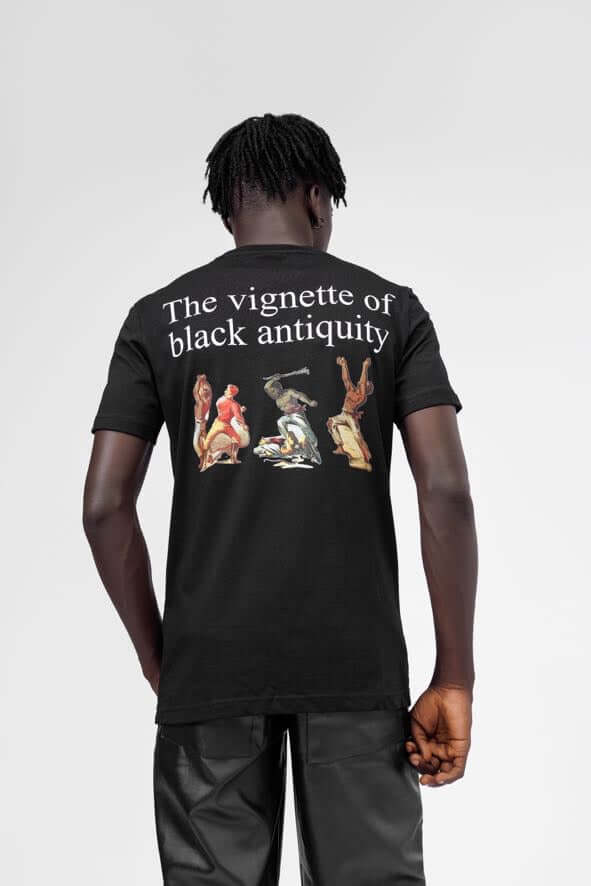 Black History Tee in Black - Shirts & Tops