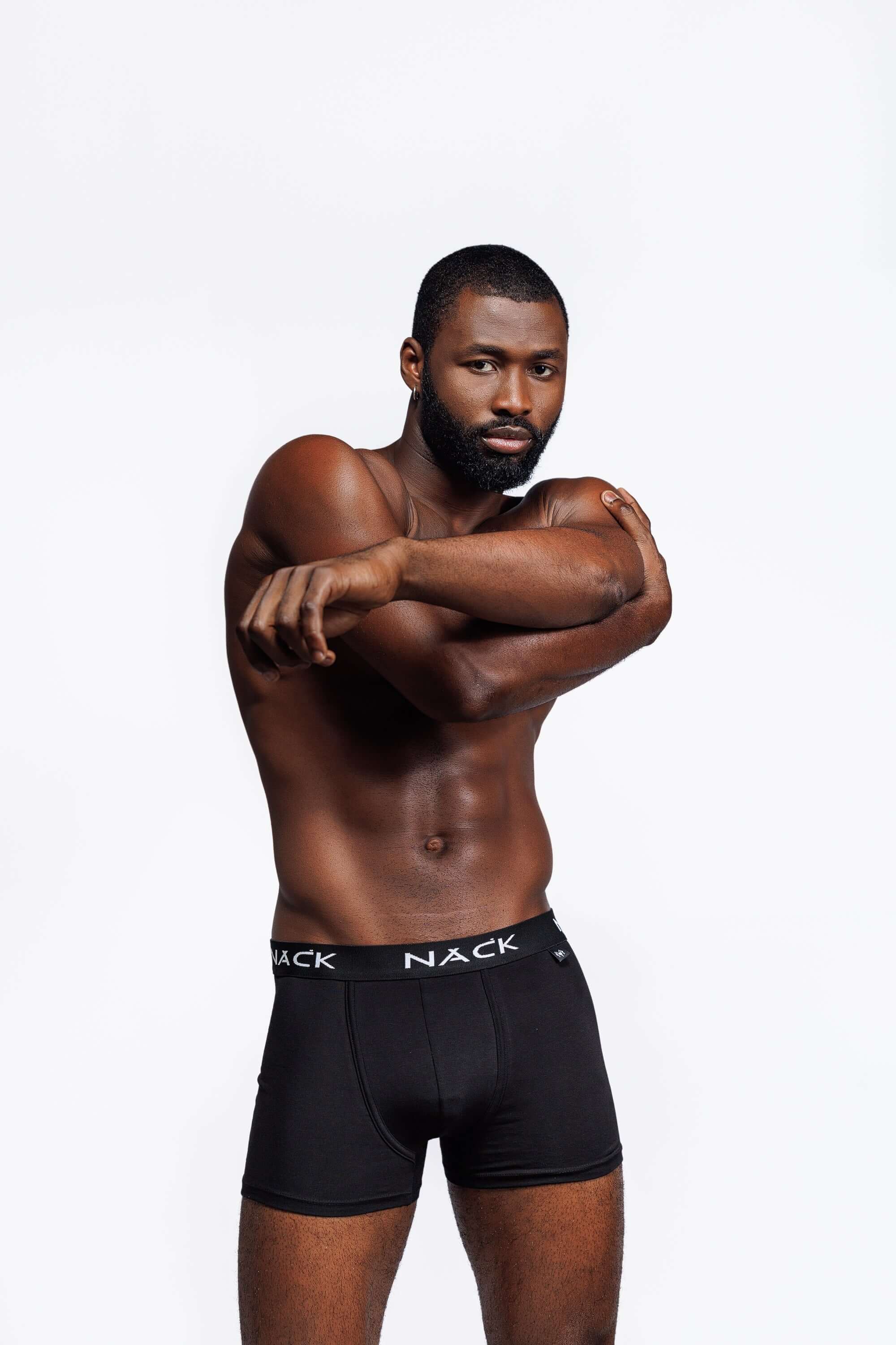 NACK Briefs - A set of 2 (Black & White) - Uncategorized