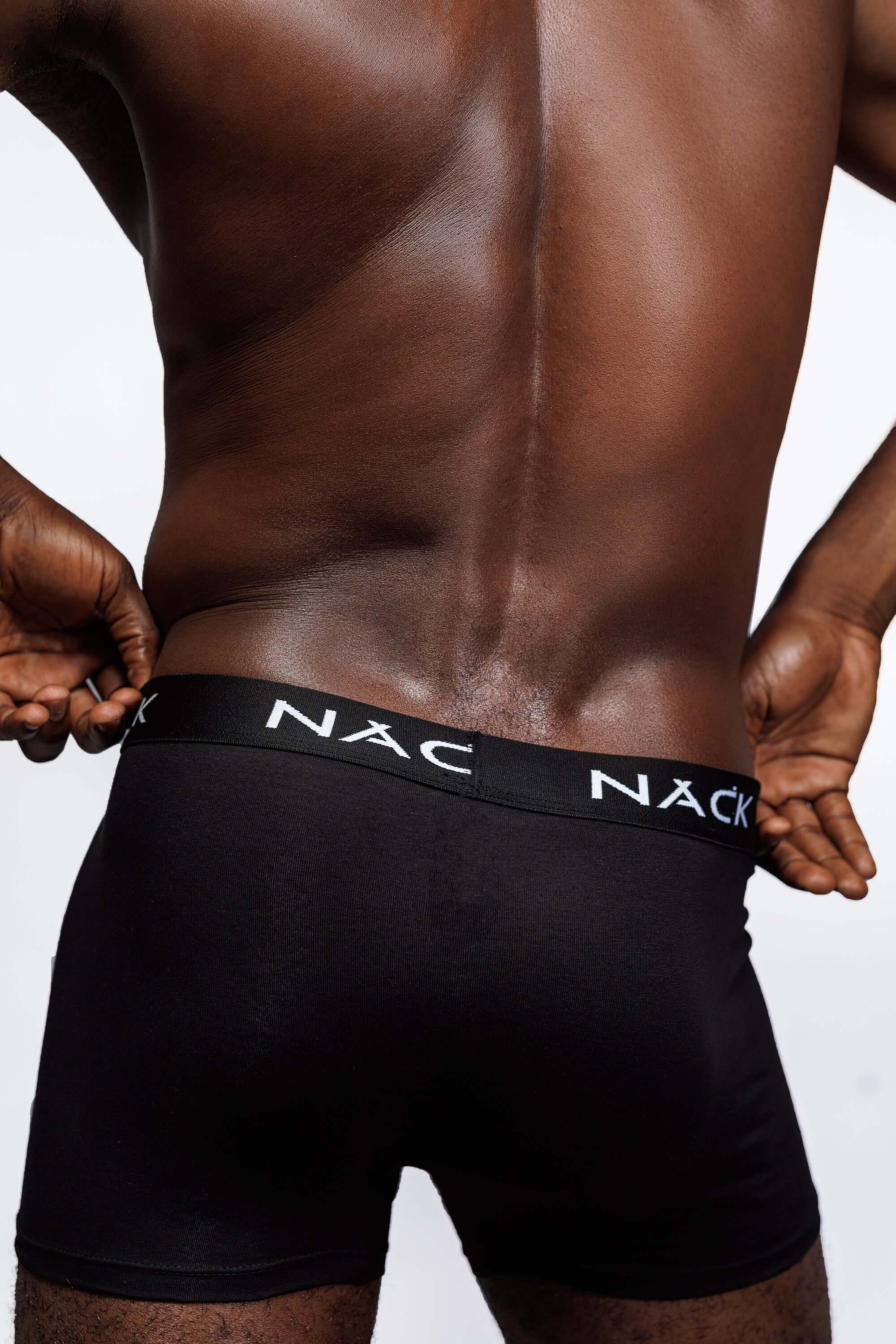 NACK Briefs - A set of 2 (Black) - Uncategorized