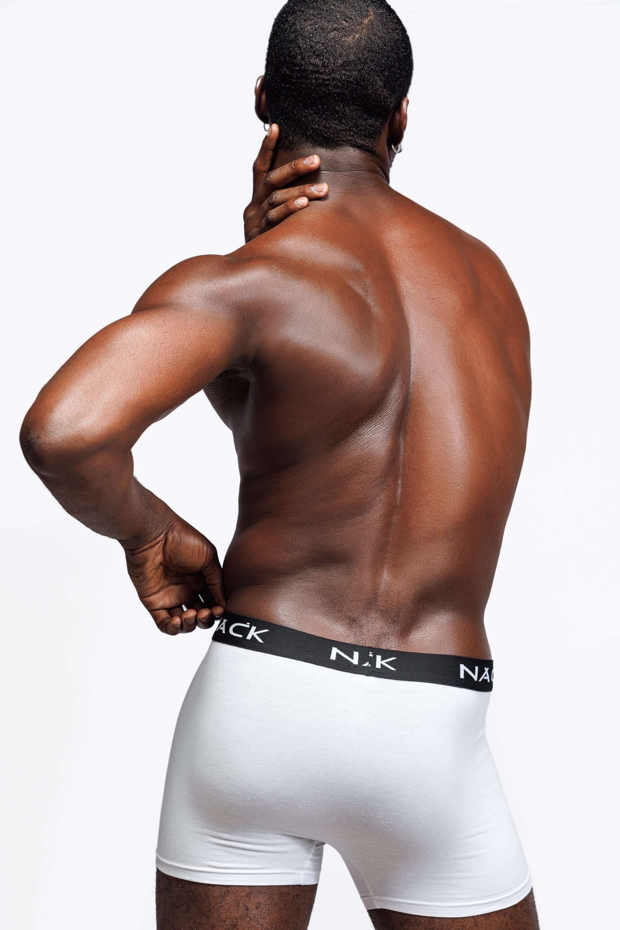 NACK Briefs - A set of 2 (White) - Uncategorized