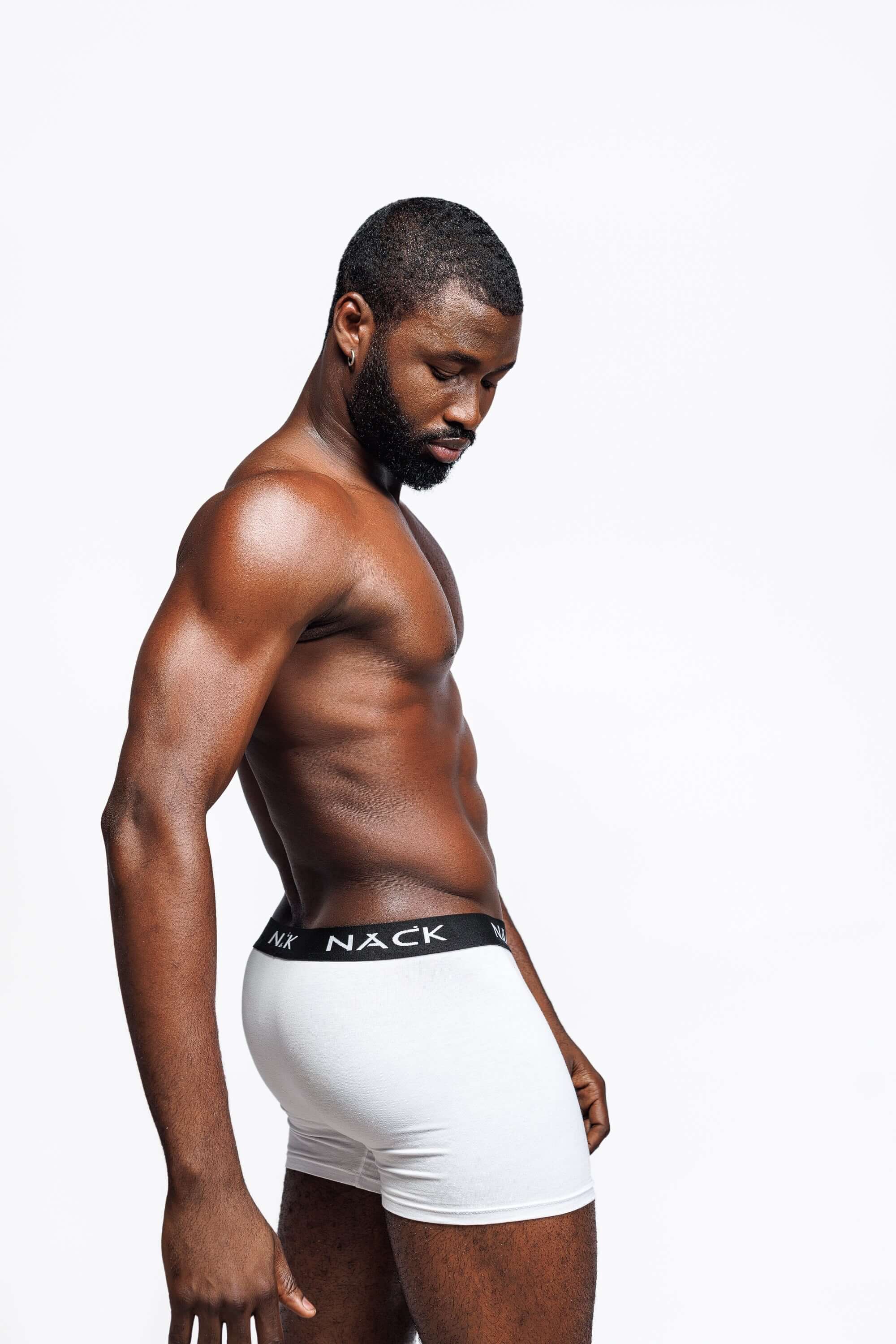 NACK Briefs - A set of 2 (White) - Uncategorized