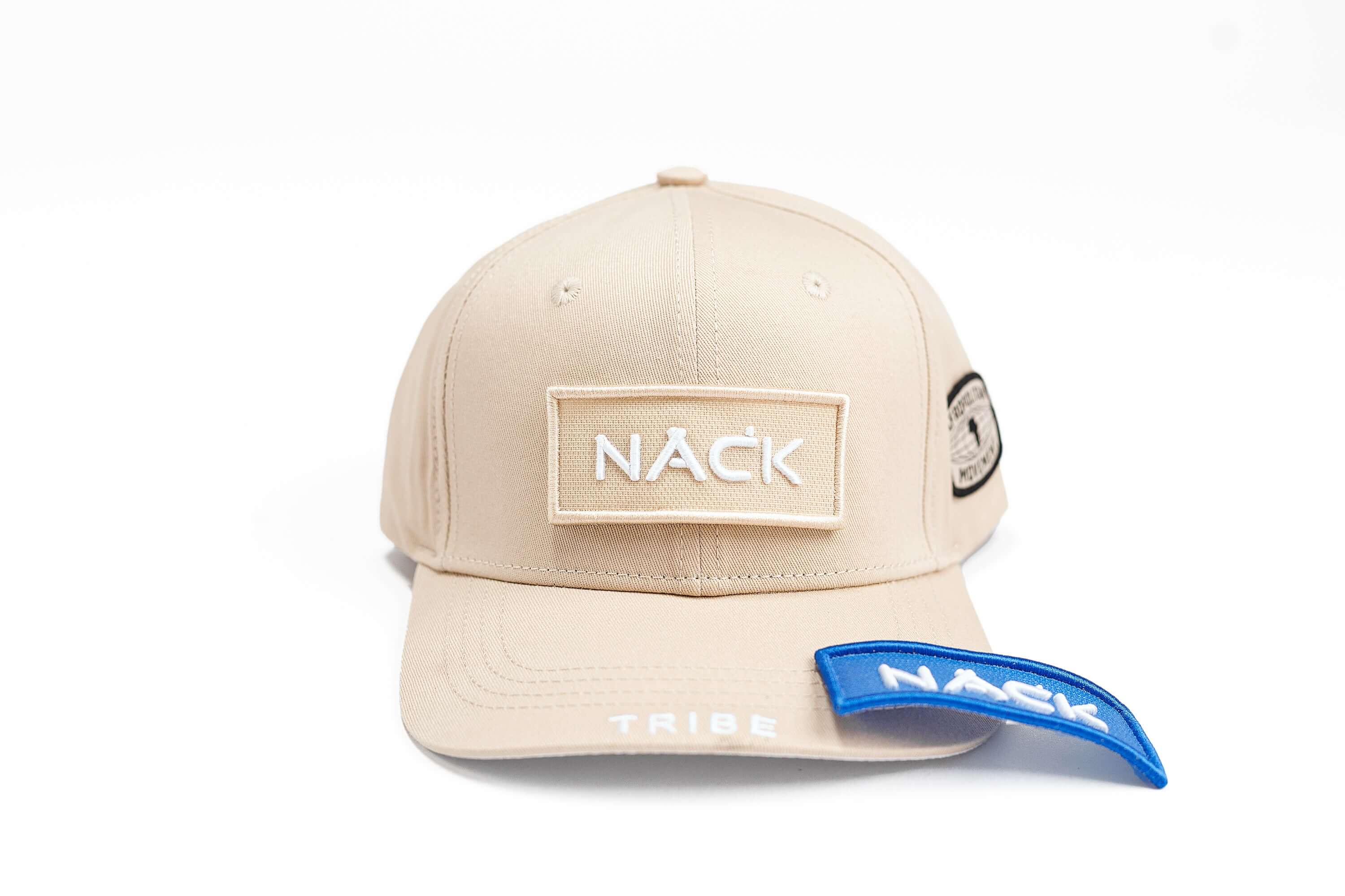 NACK Patch Cap in Light Brown - Hats