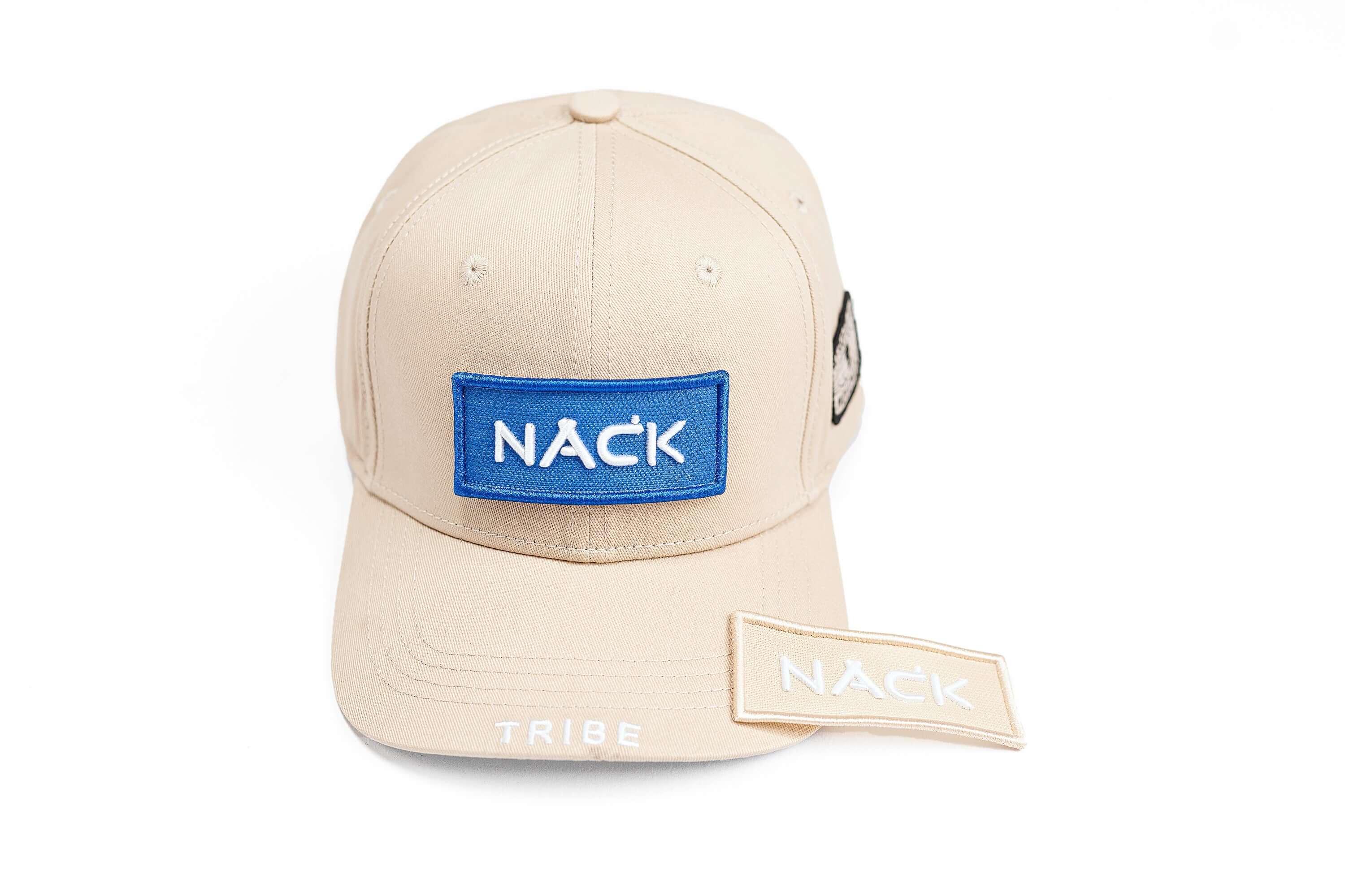 NACK Patch Cap in Light Brown - Hats