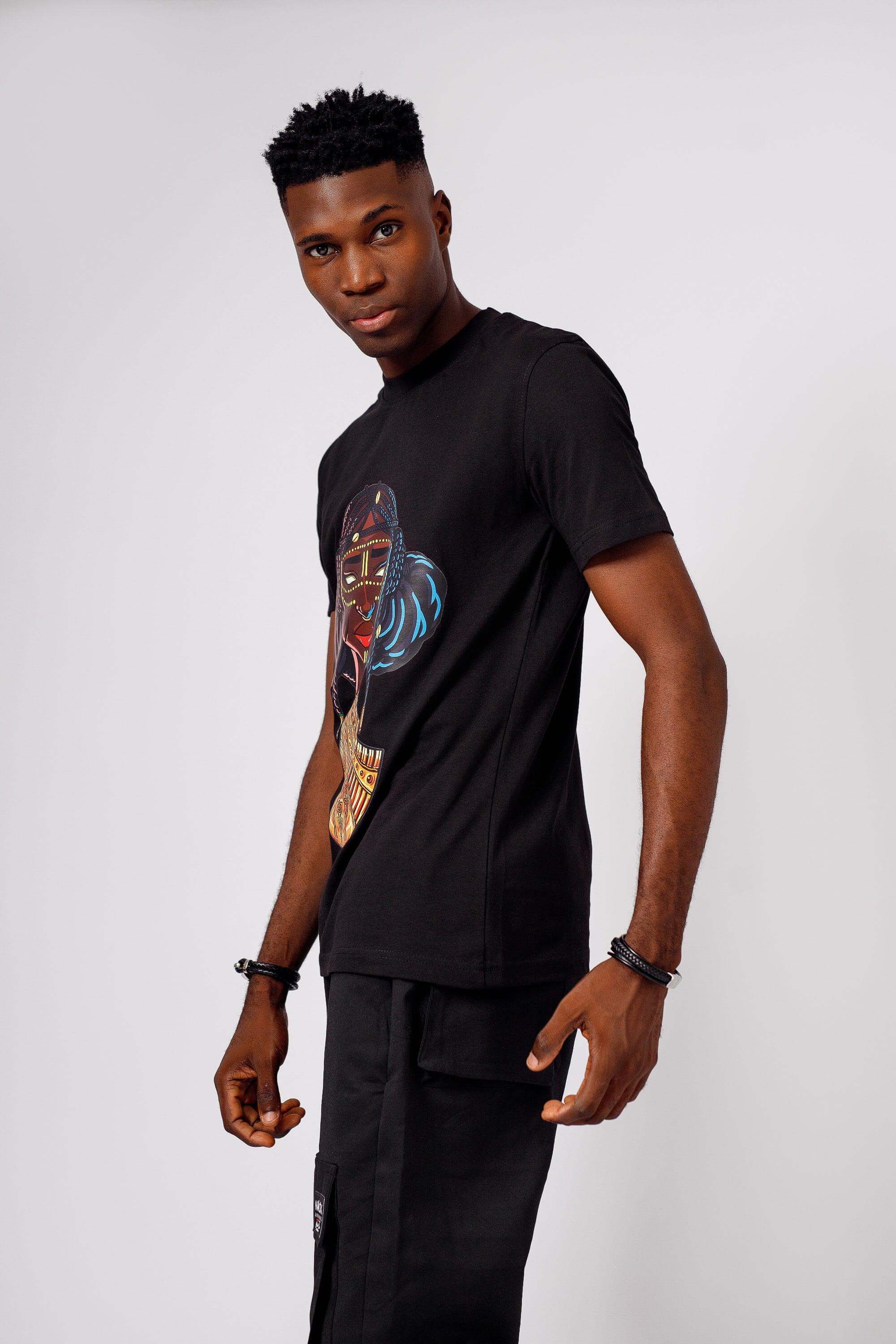 Kush Tee in Black -