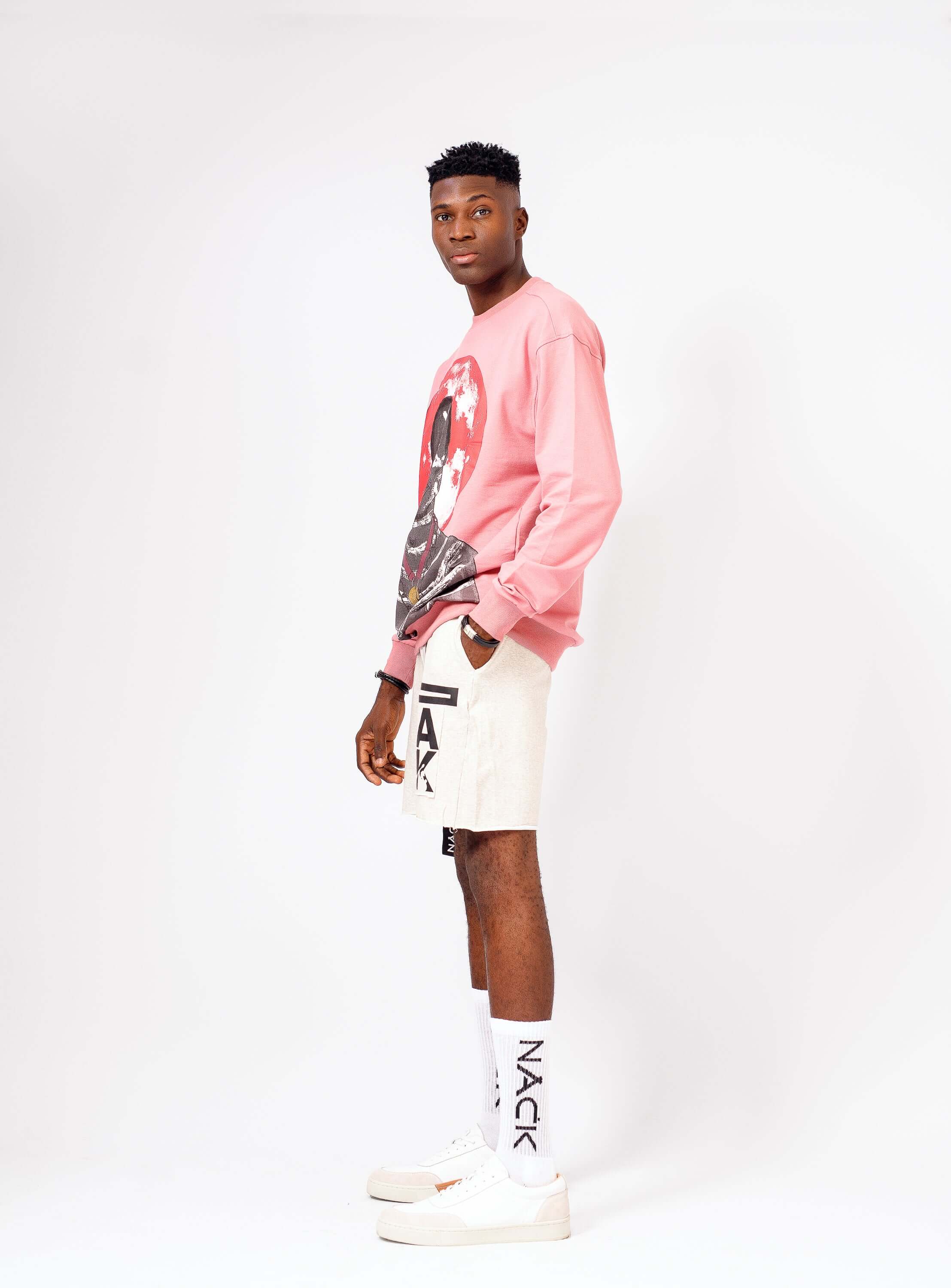 Fela Sweat Top in Rose - Shirts & Tops