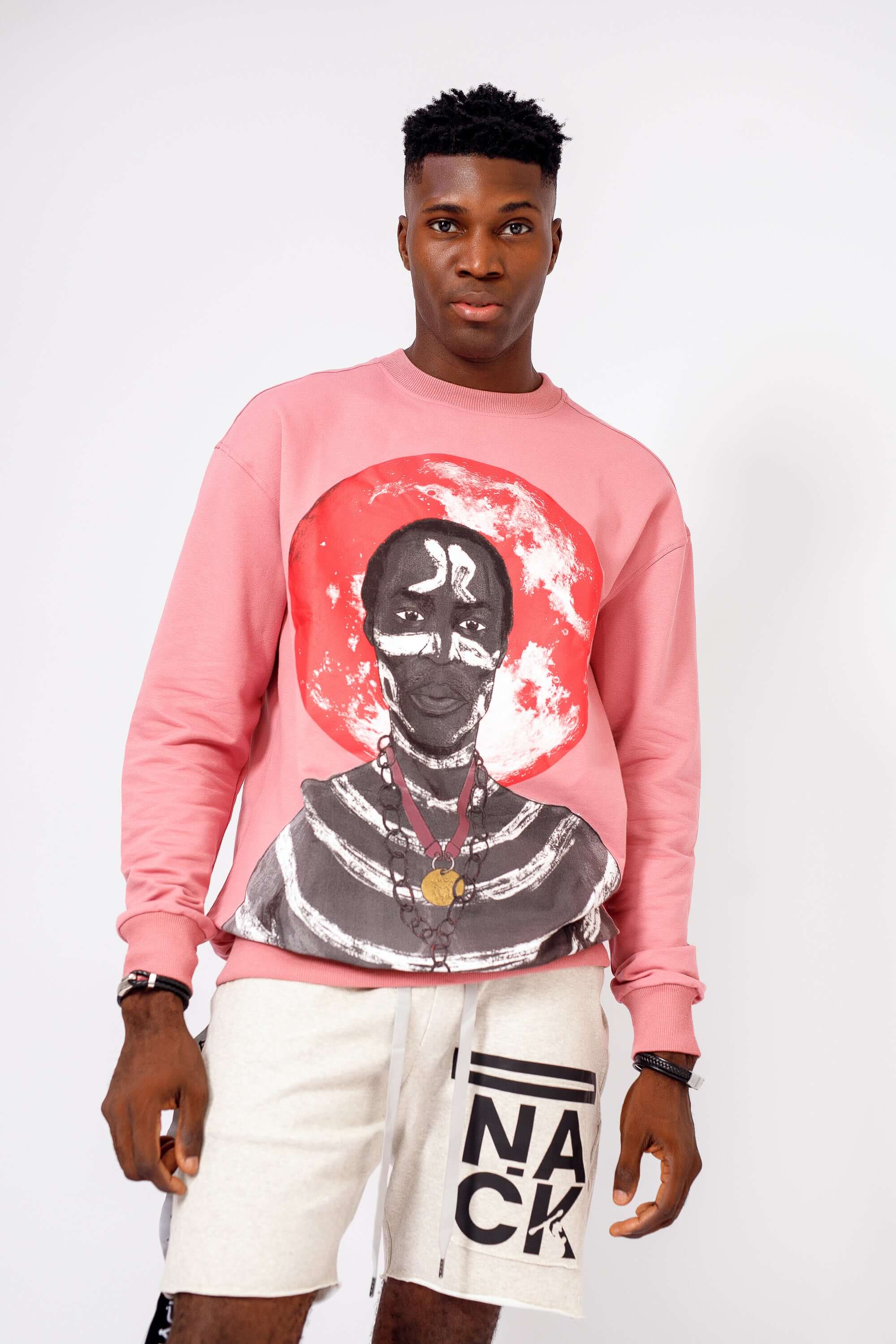 Fela Sweat Top in Rose - Shirts & Tops