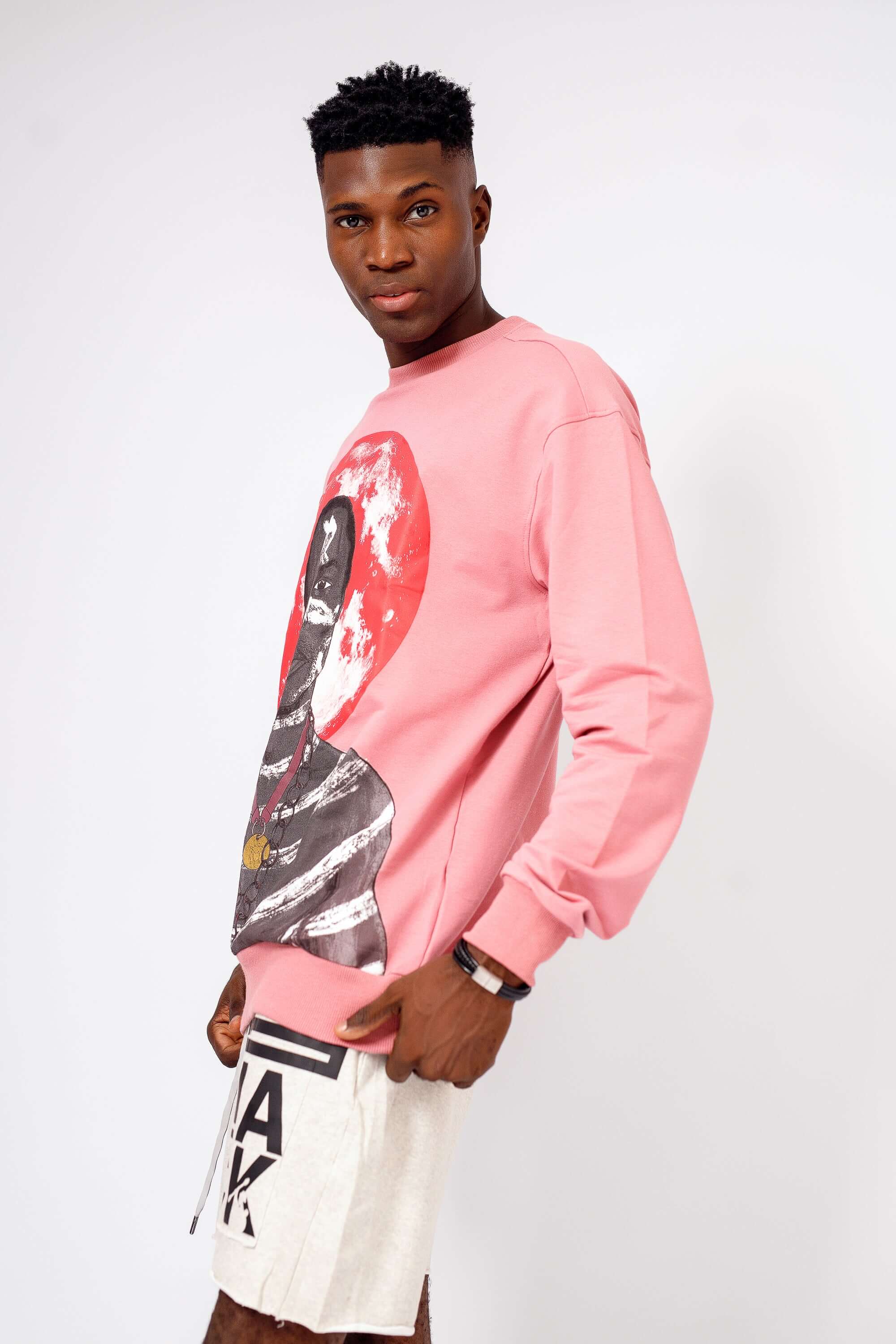 Fela Sweat Top in Rose - Shirts & Tops