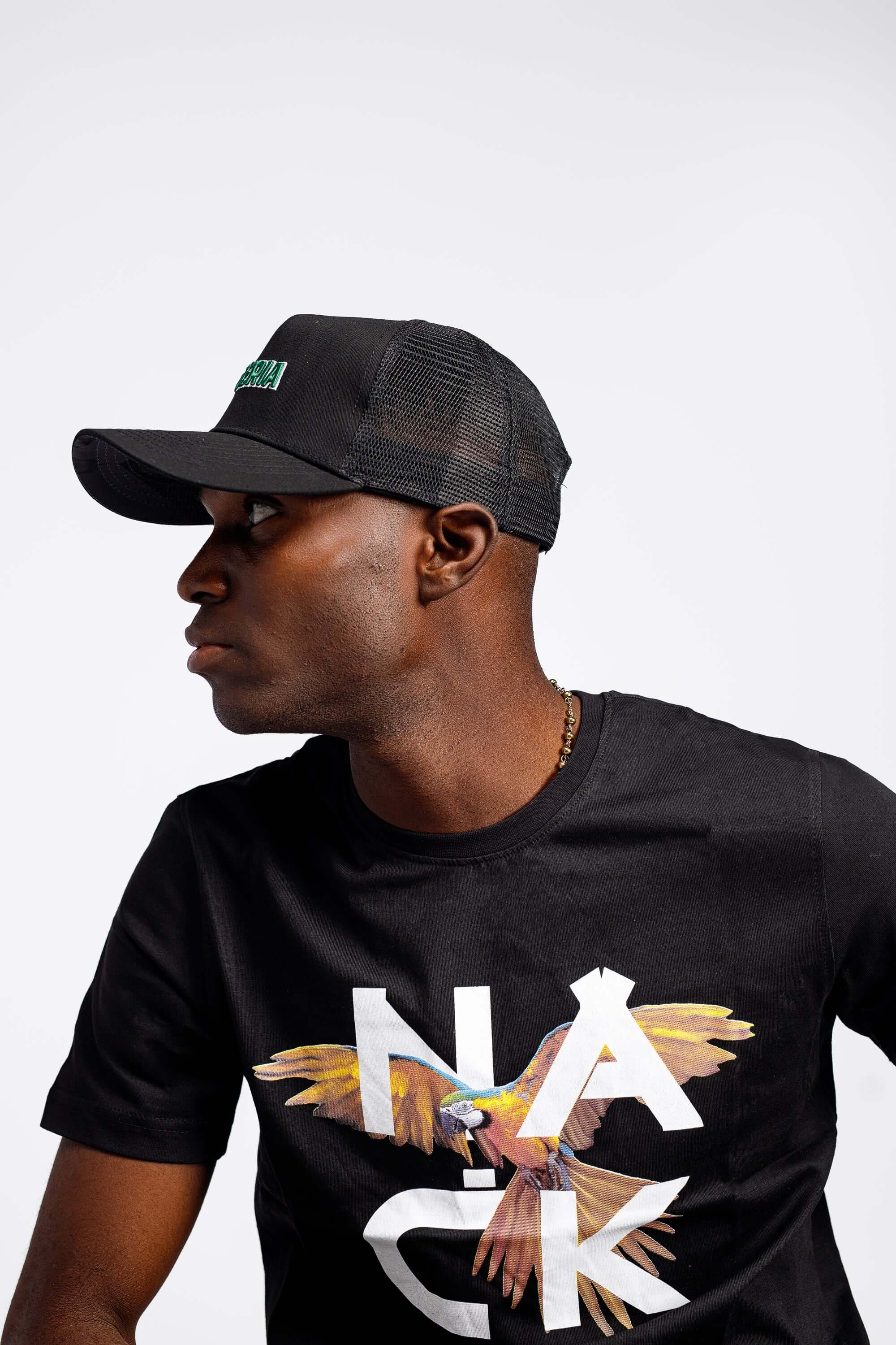 Nigeria Cap in Black - Hats