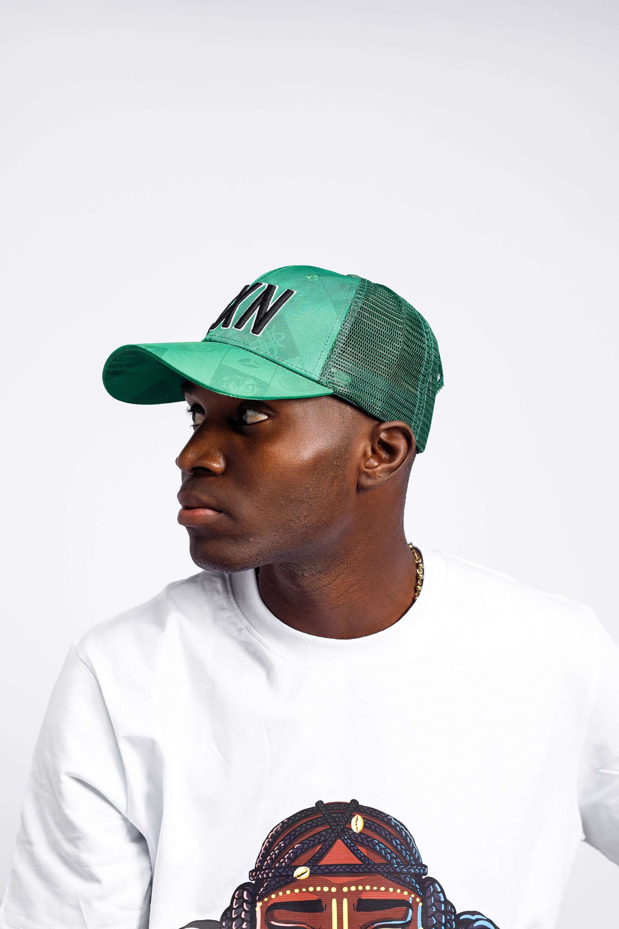 LXN Cap 3.0 in Green - Hats