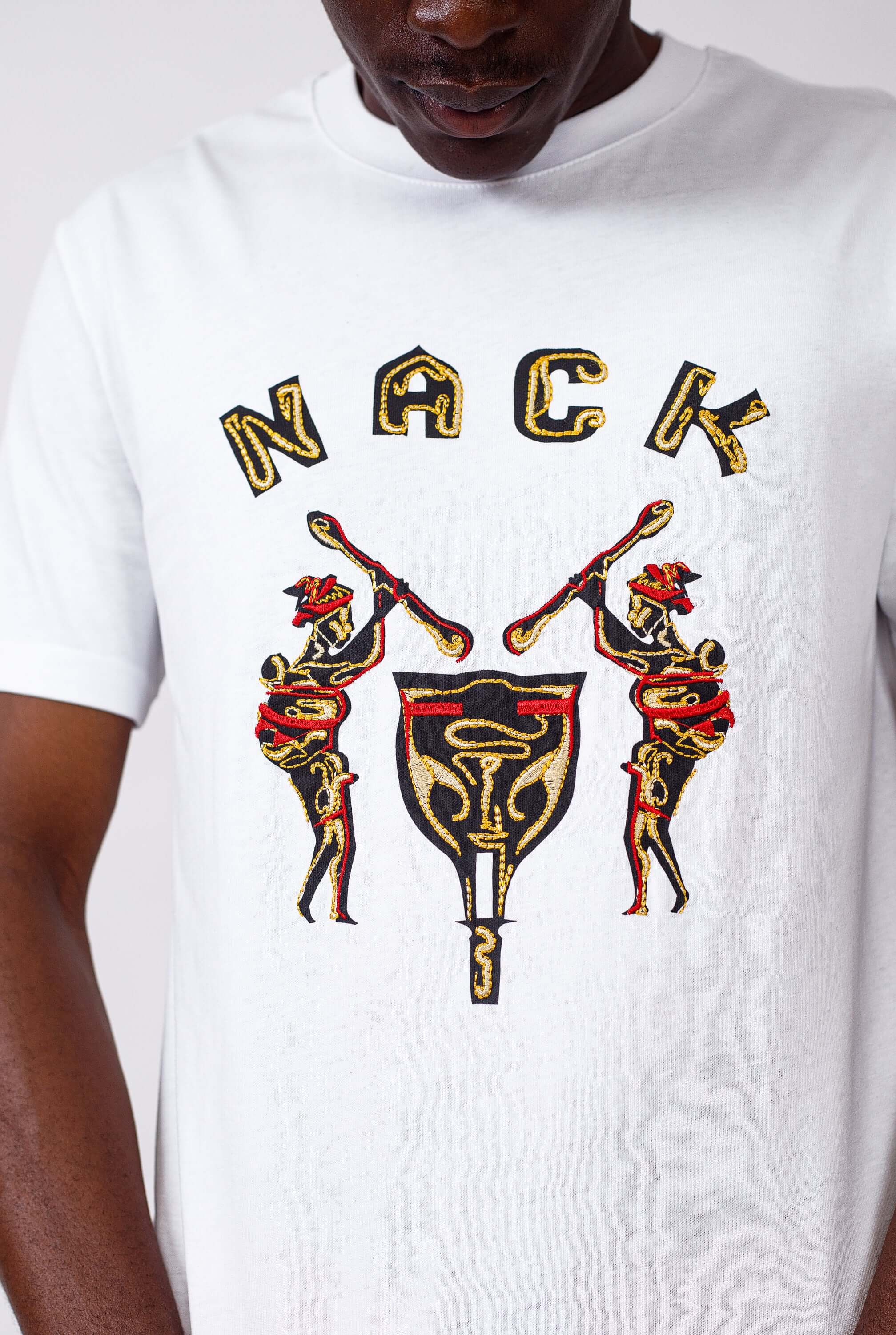 NACK Classic Tee in White - Shirts & Tops