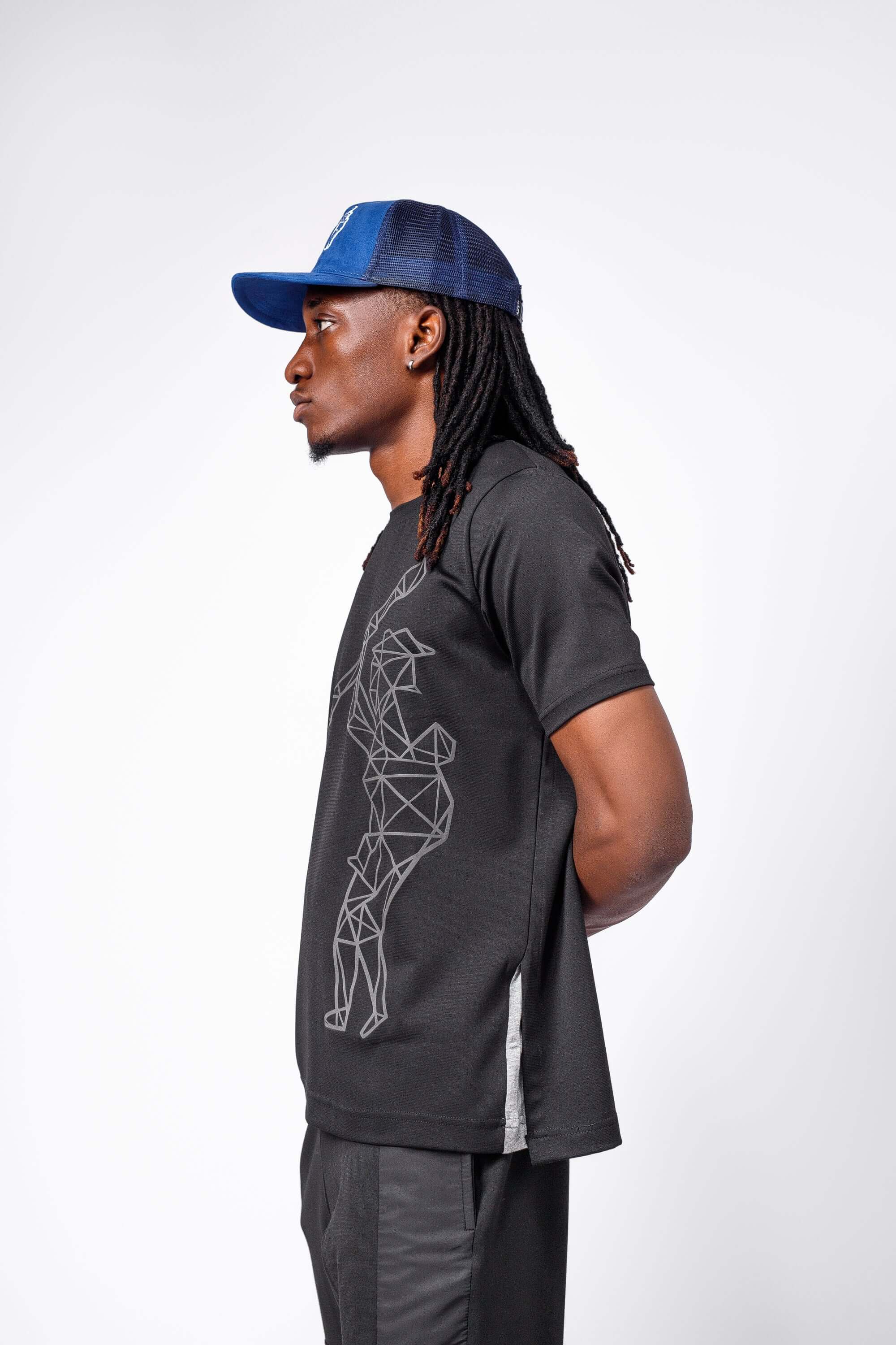 NACK Man Tee in Black - Shirts & Tops