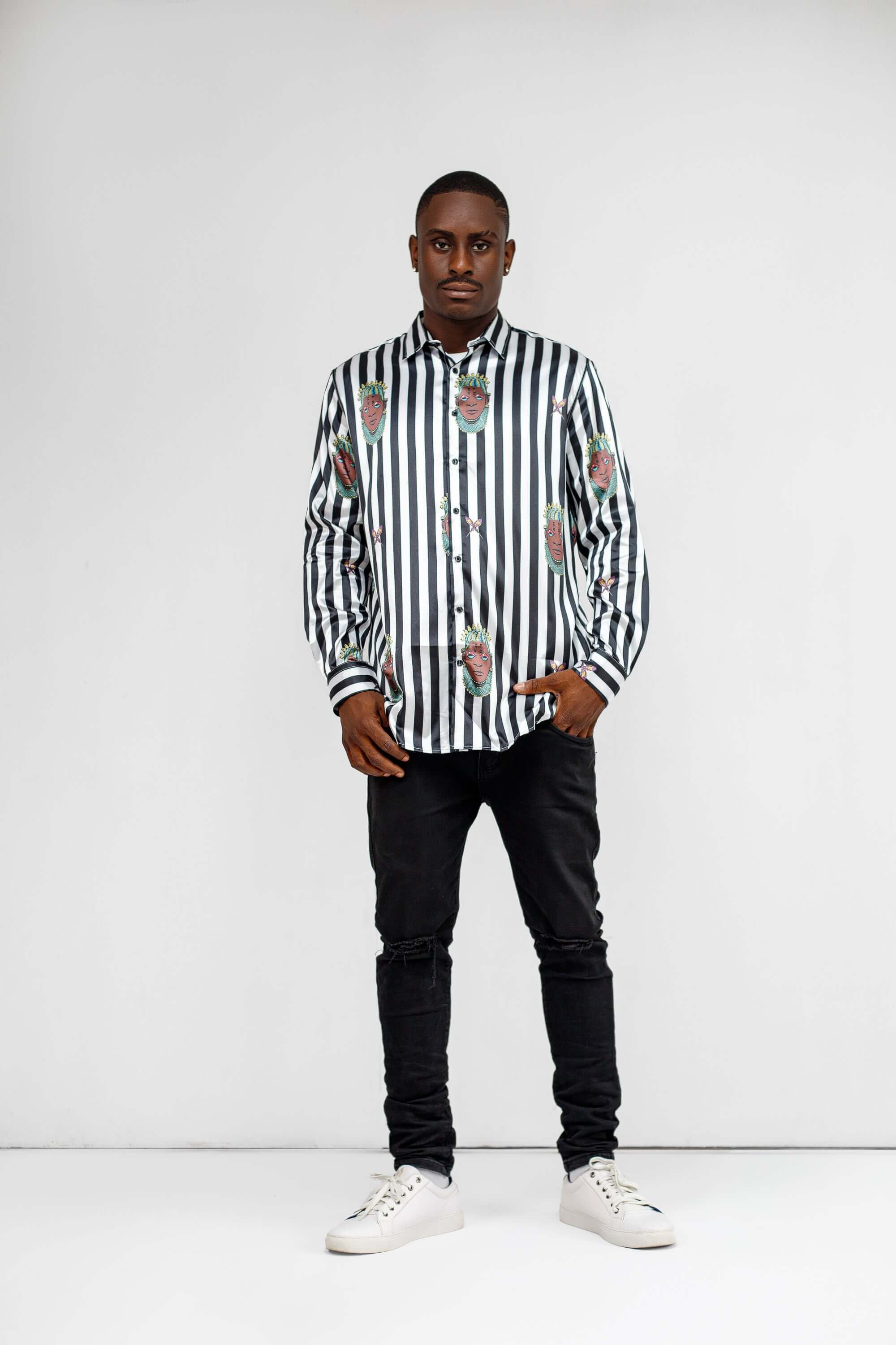 Idia Stripe Shirt - Shirts & Tops