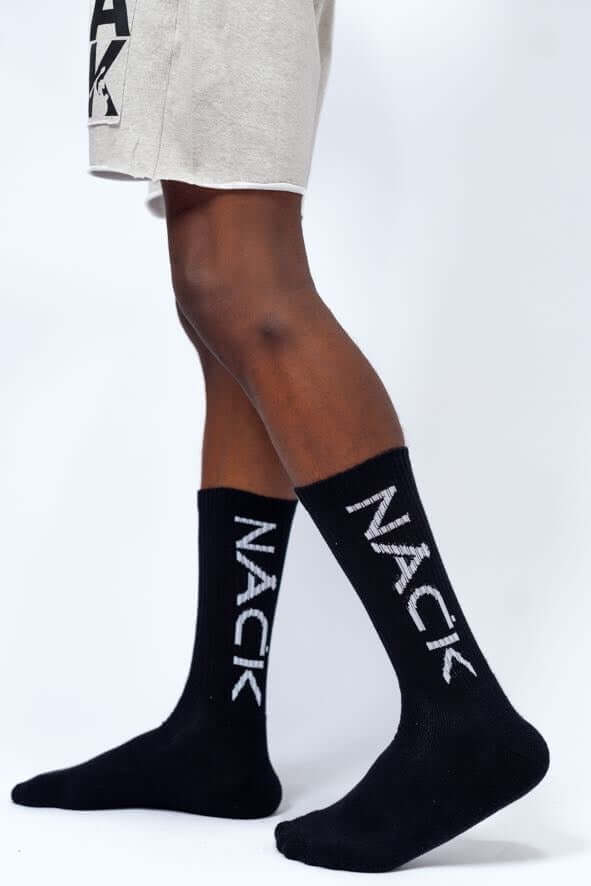 NACK Bold Socks in Black -