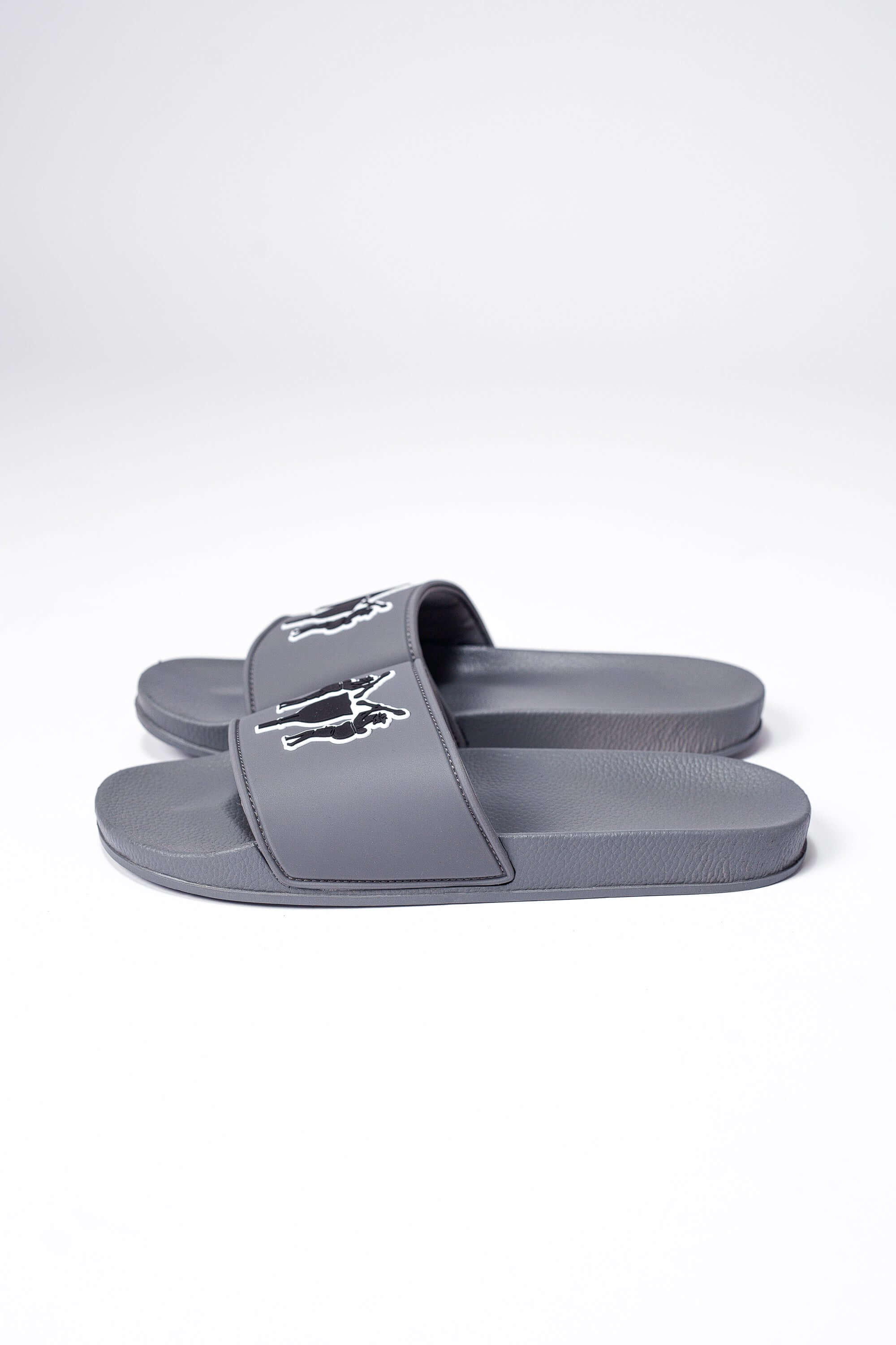 3D Slides In Grey - Slides