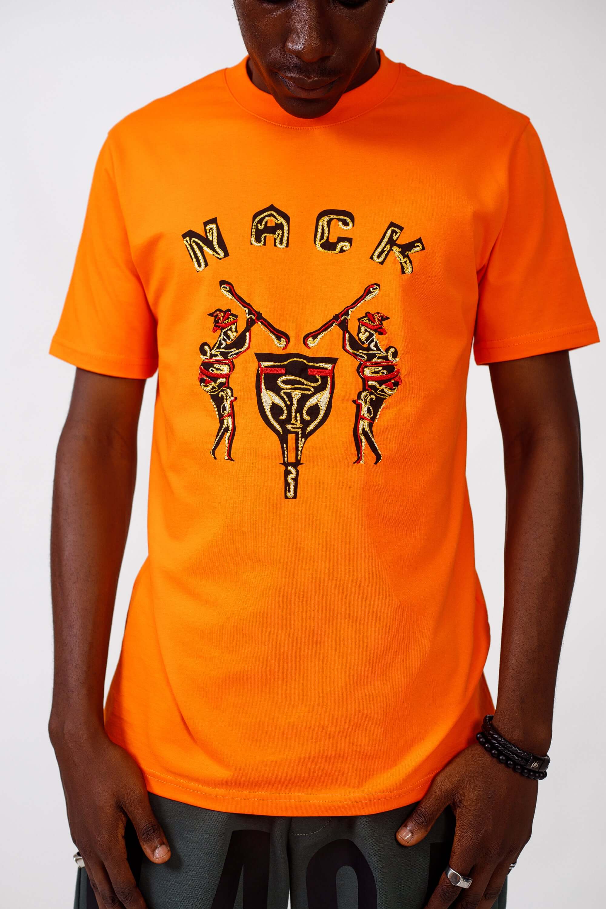 NACK Classic Tee in Orange - Shirts & Tops