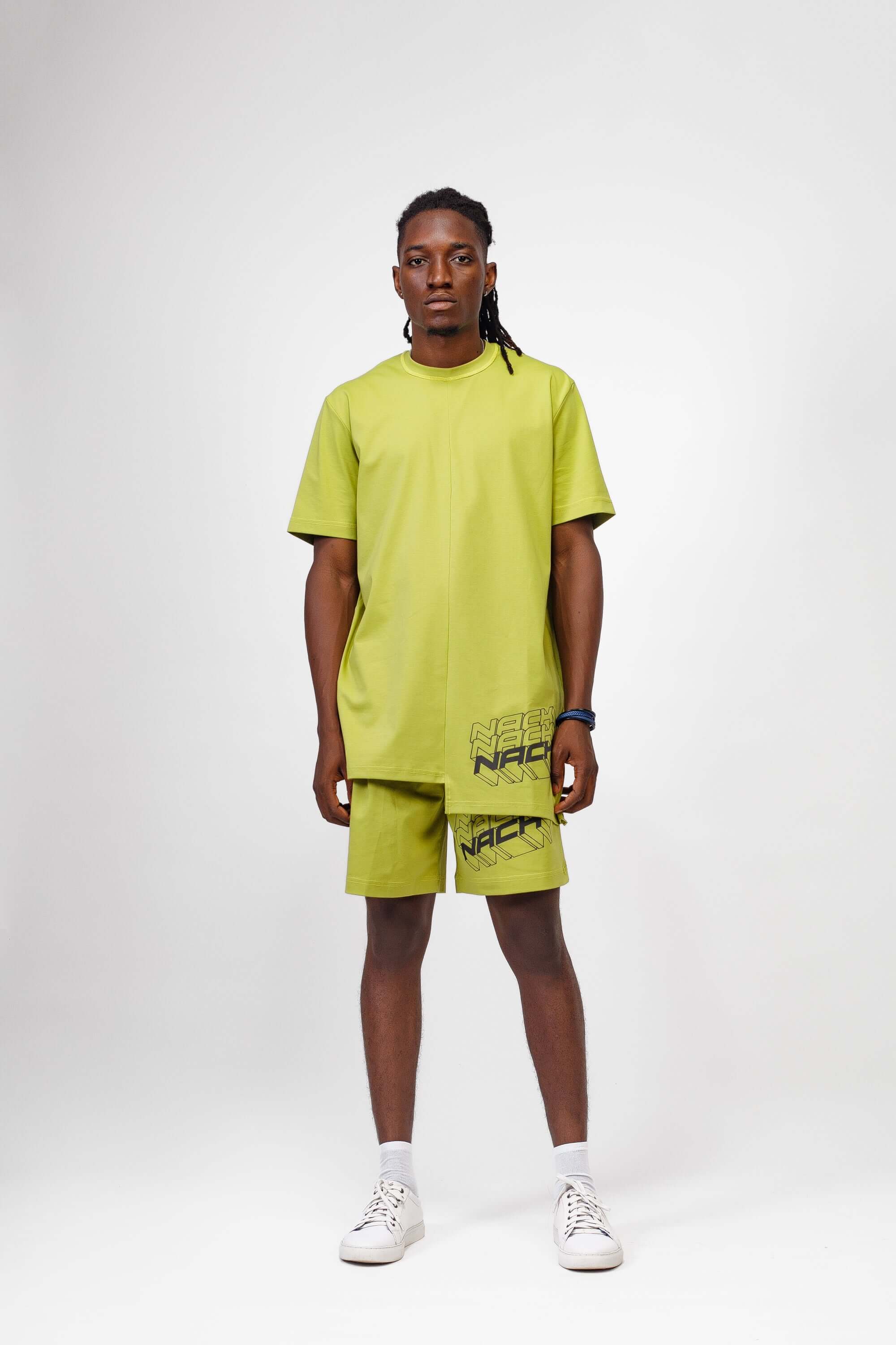 NACK Homegrown Coord in Lemon Green - Clothing