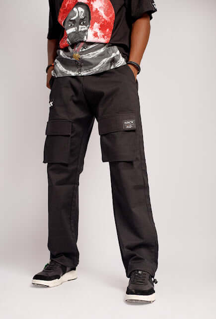 Afropolitan Pant in Black - Pants