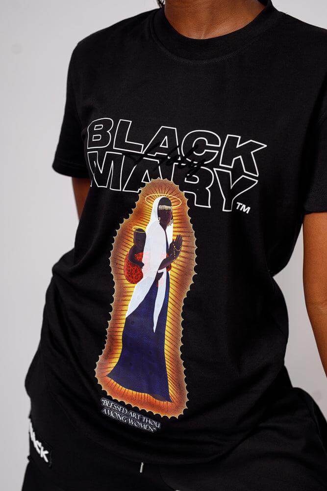 Black Mary Tee - Shirts & Tops