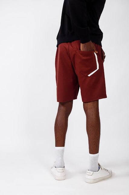 NACK Classic Short in Wine - Shorts