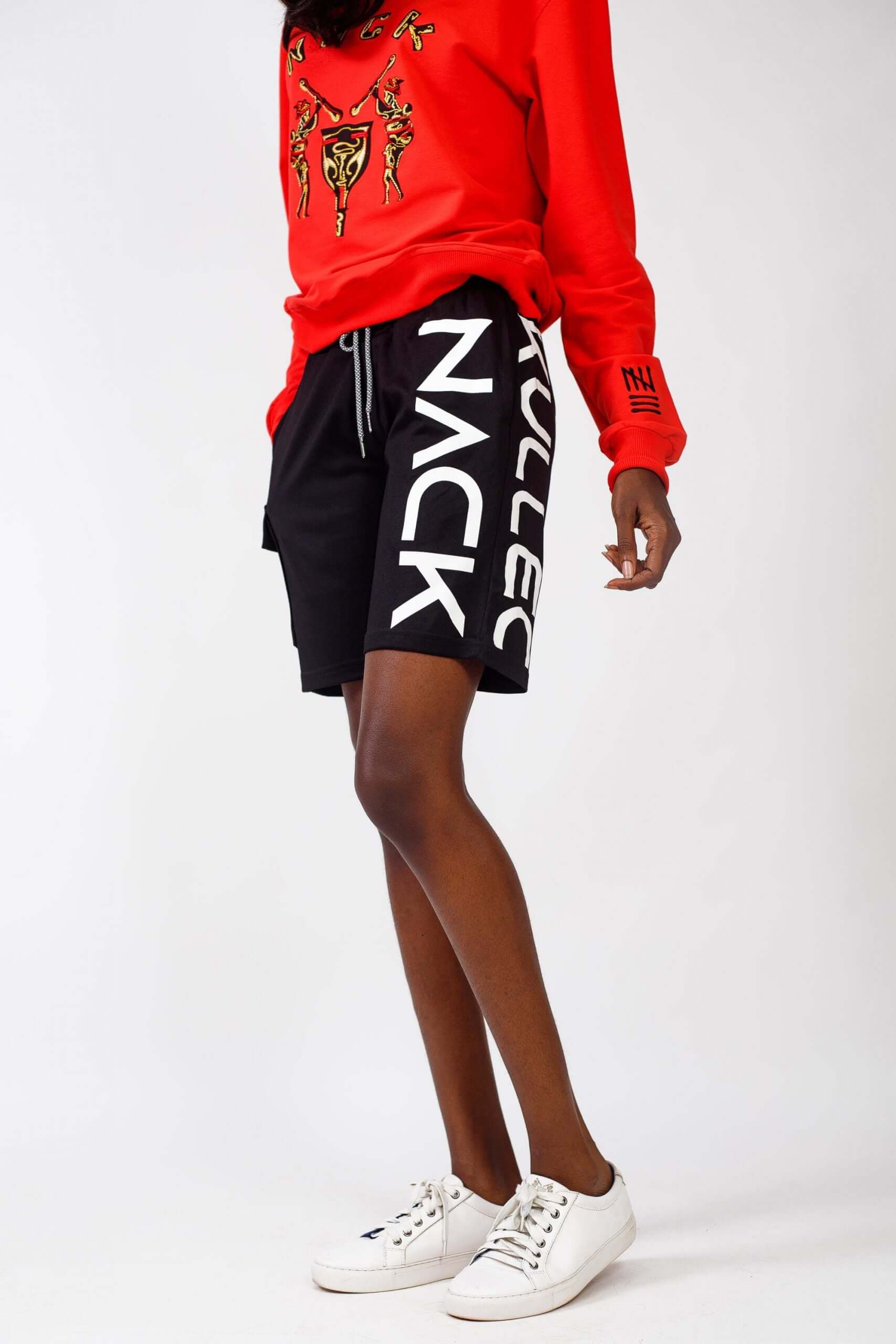 NACK Classic Sweat Top in Burnt Orange - Shirts & Tops