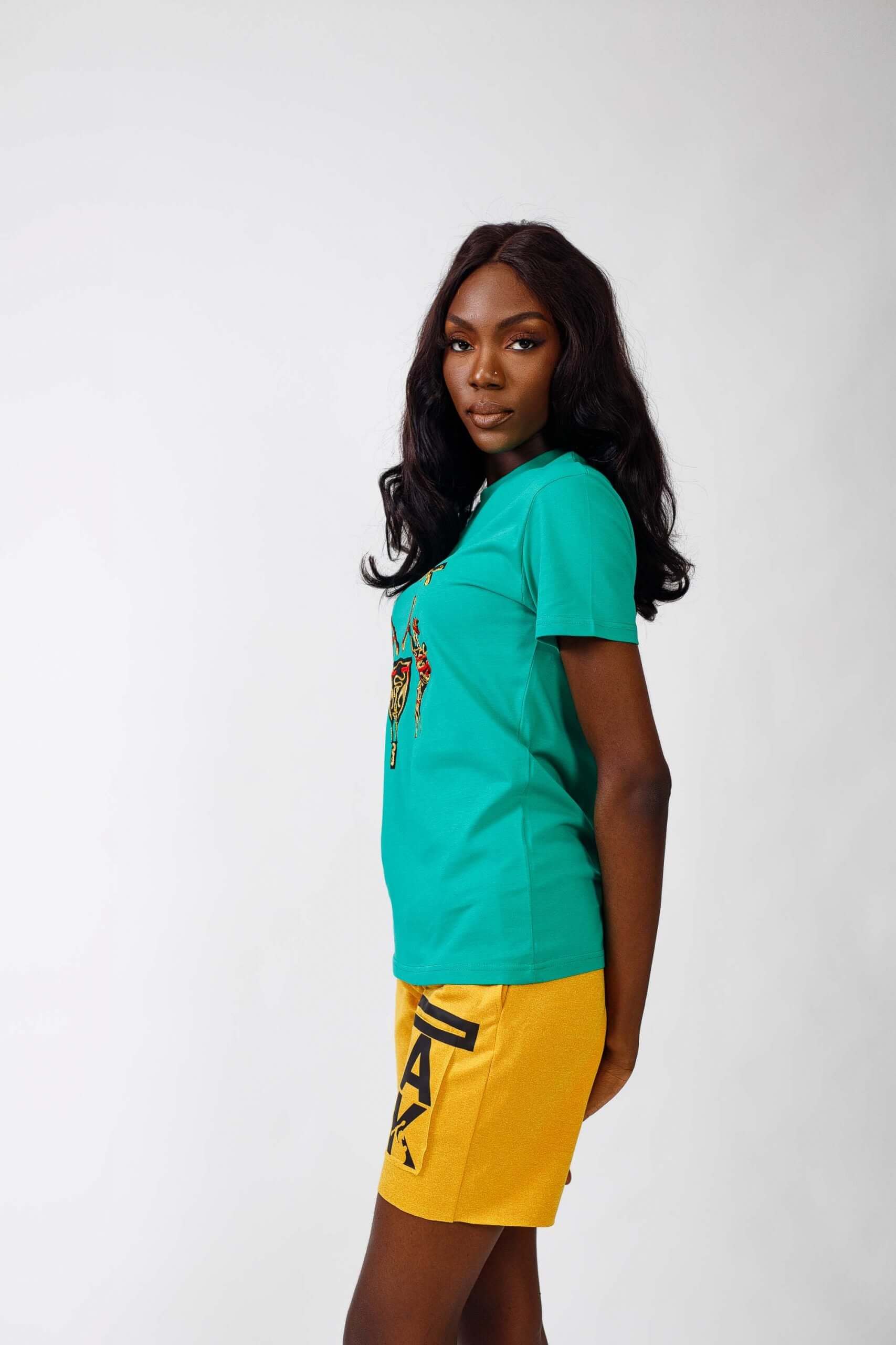 NACK Classic Tee in Green - Shirts & Tops