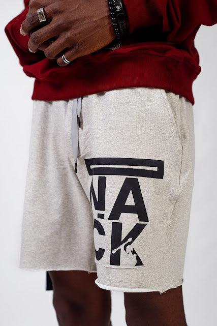 NACK Cut Shorts in Ash - Shorts