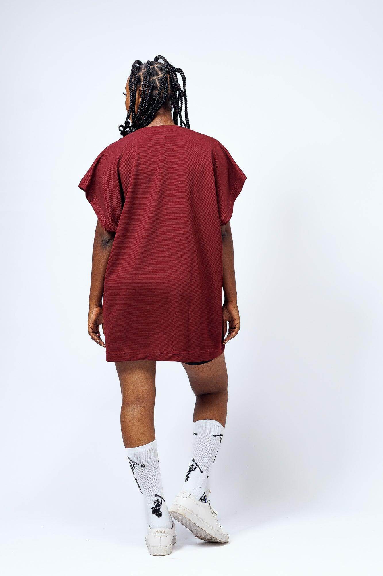 Festac Top in Wine - Shirts & Tops