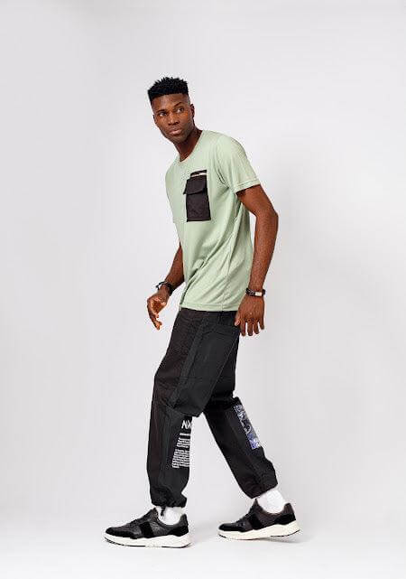 Kano Cargo Pant in black - Uncategorized